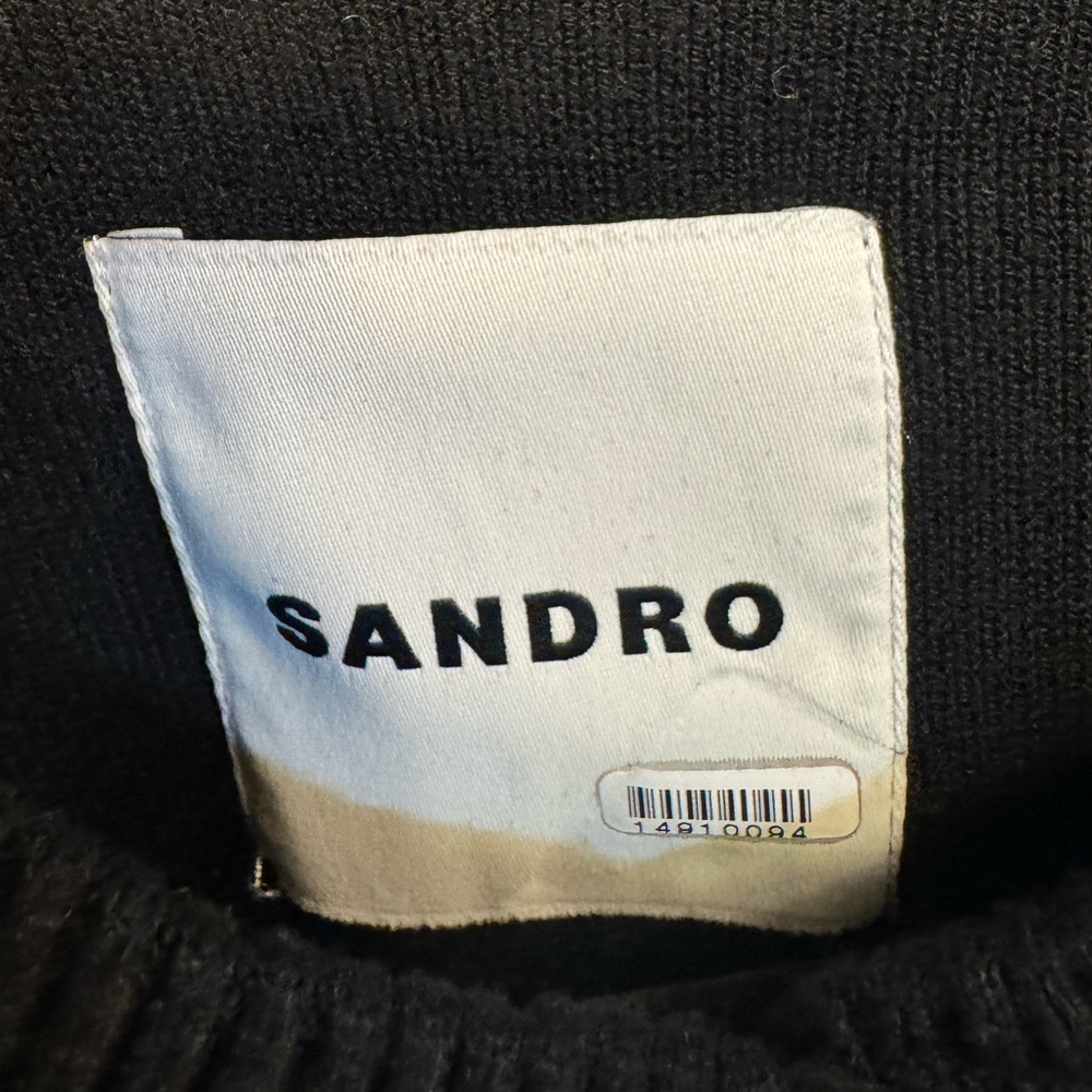 Sandro Ashton Varsity Cardigan in Size 2 - Picture 7 of 10